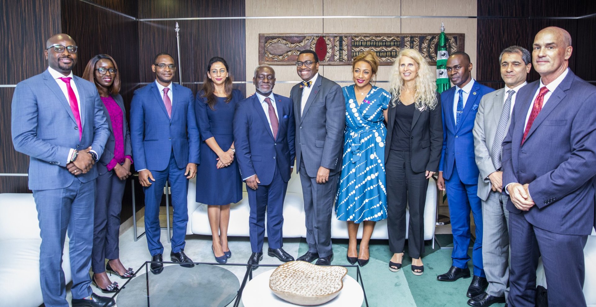 AGF CEO MEETS AFDB PRESIDENT AKINWUMI ADESINA